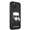 Karl Lagerfeld Saffiano Ikonik Karl`s Head - Etui iPhone 13 Mini (czarny)